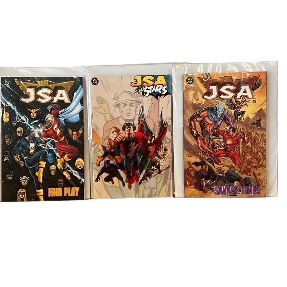 Lot of 3 JSA Comics New Sealed